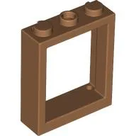 Window Frame 1 x 3 x 3 / Medium Nougat