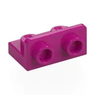Bracket 1 x 2 - 1 x 2 Inverted / Magenta