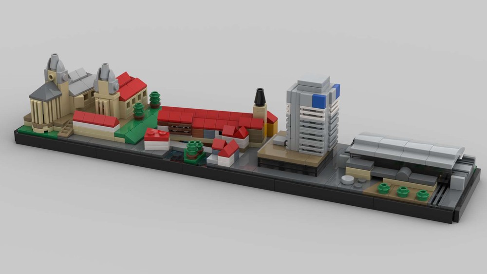 Lego Erfurt Skyline