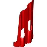 Technic Panel Fairing # 4 Large Long, Large Holes, Side B / Red