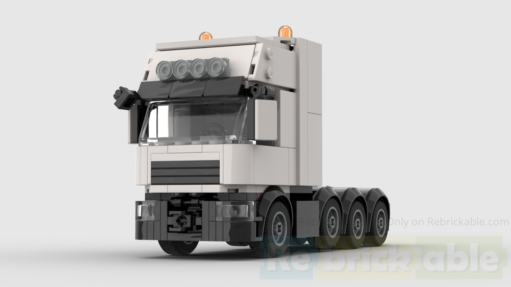 Lego 8x4 heavy transport tractor