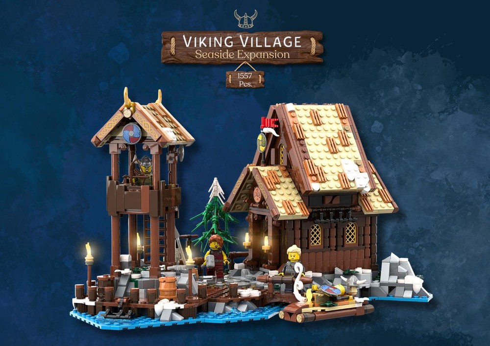 Lego Viking Village - Seaside Expansion