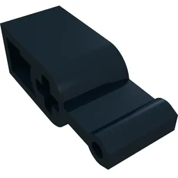 Technic Changeover Catch - + opening / Black