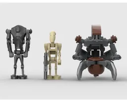 Droideka (Destroyer Droid) - Minifig Scale