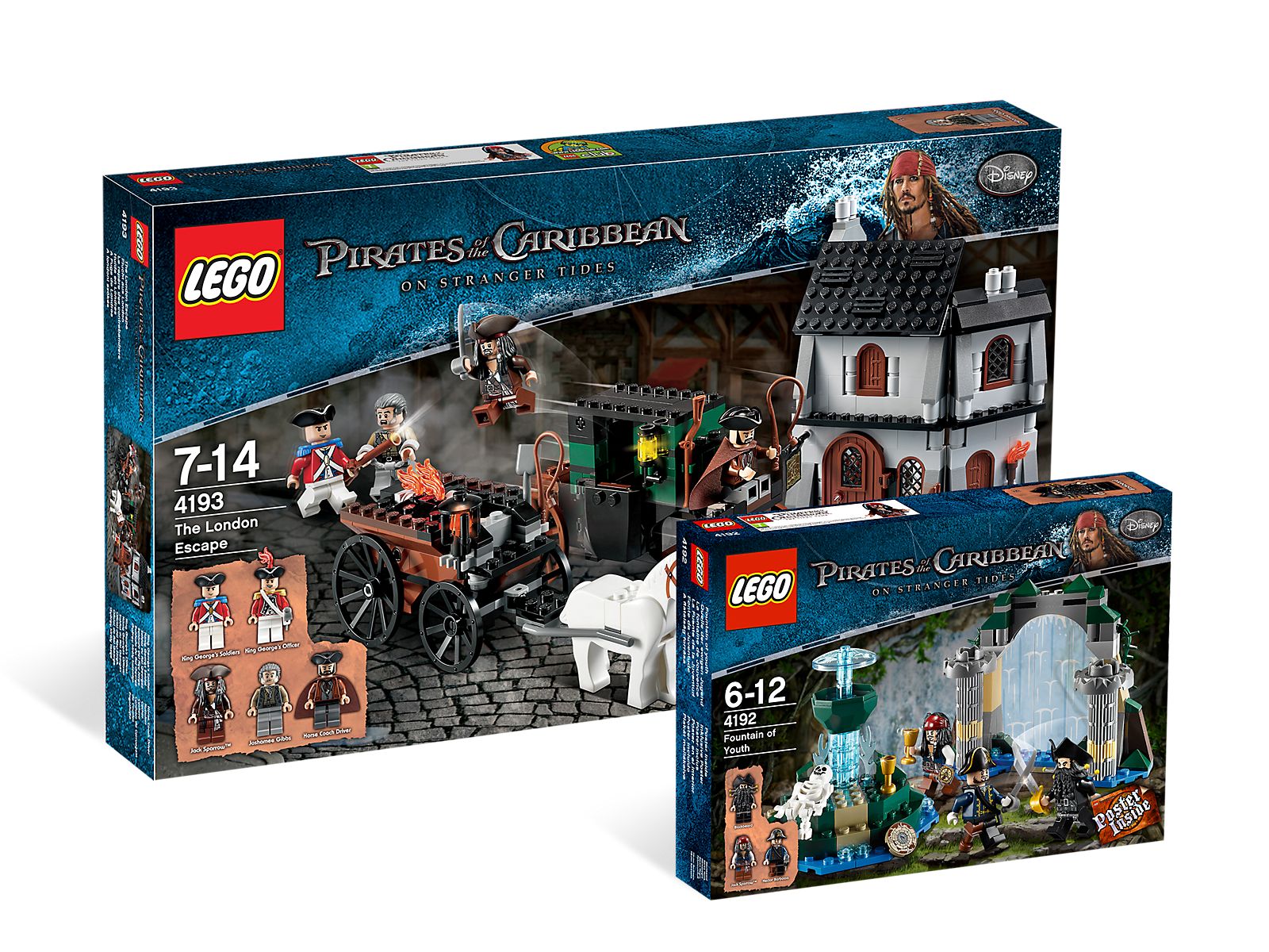 Lego Pirates of the Caribbean: On Stranger Tides Collection