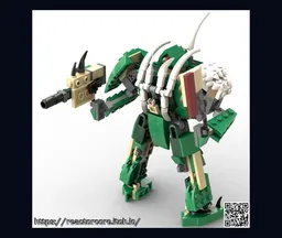 31058 Zaku Brutal Mobile Suit Mecha