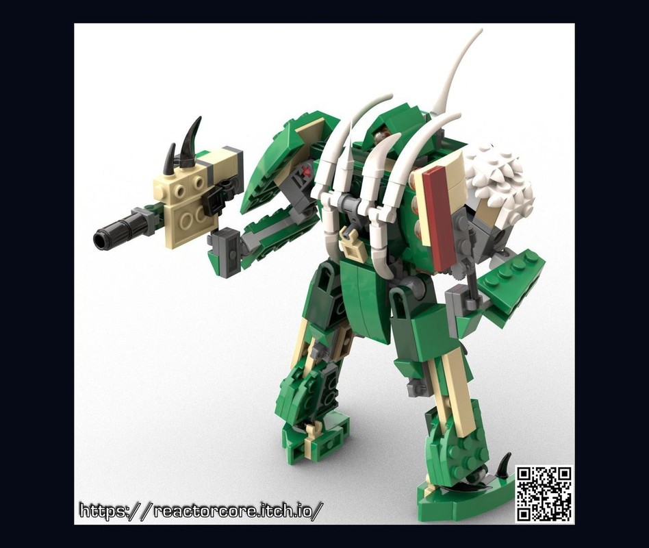 Lego 31058 Zaku Brutal Mobile Suit Mecha