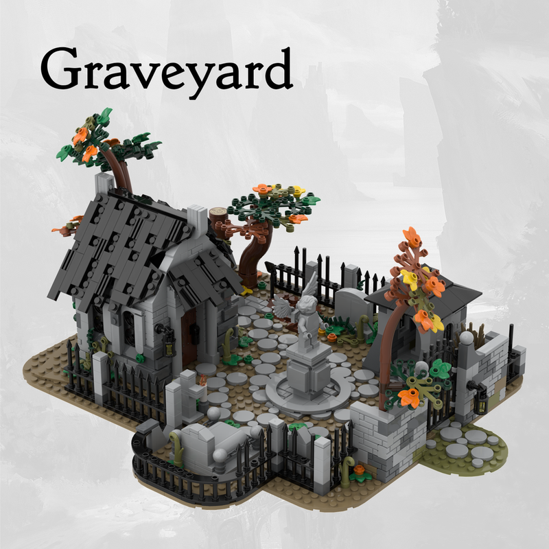 Lego Graveyard