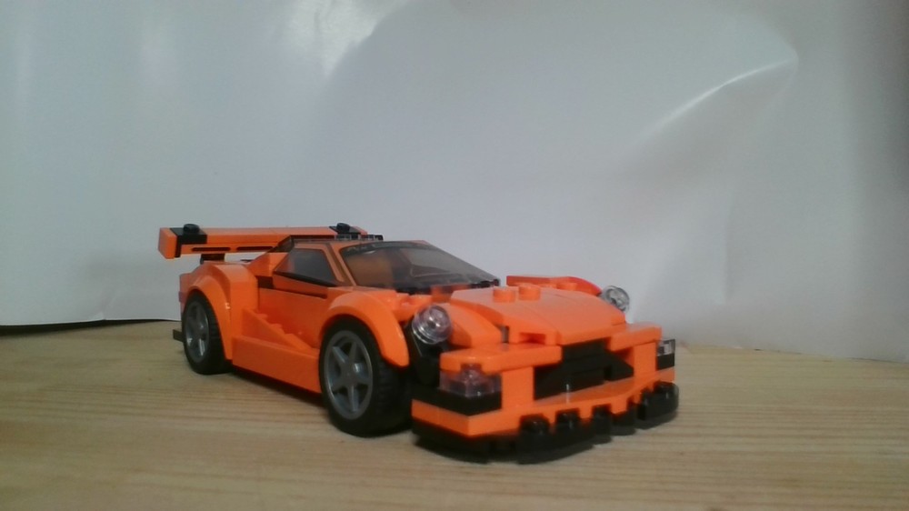 Lego 42056-Inpired car with 76918 (McLaren F1)