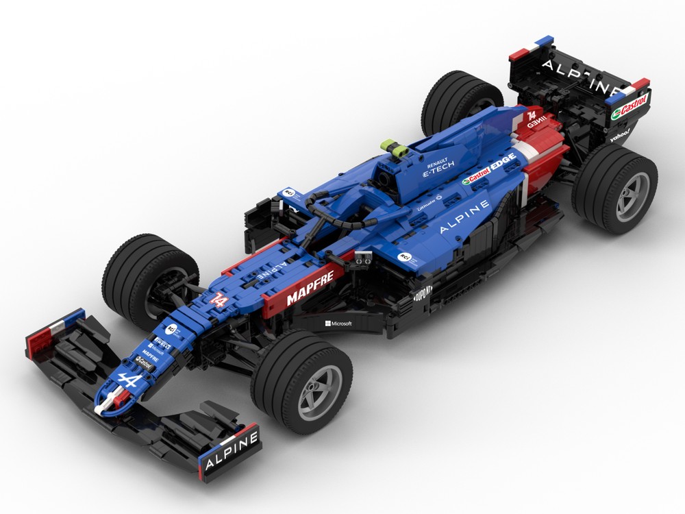Lego Alpine F1 A521 (Detailed Edition) 1:8 Scale