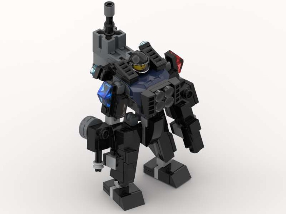 Lego Battle Suit (With Weapons)