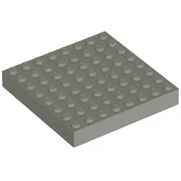 Brick 8 x 8 / Light Gray