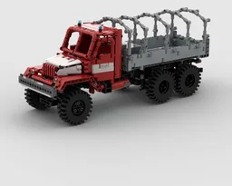 [io] Vintage offroad truck - Praga V3S