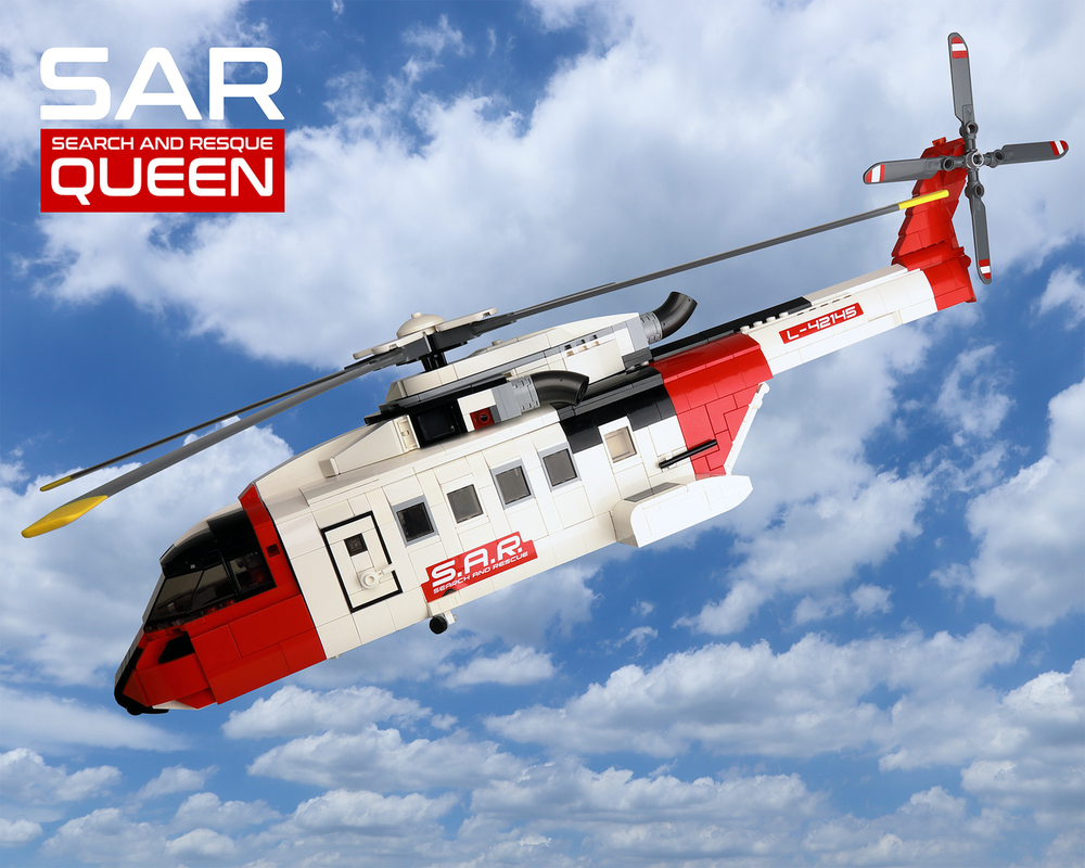 Lego SAR Queen Helicopter