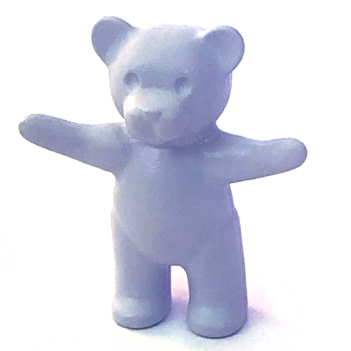 Lego Belville / Scala, Animal, Teddy Bear - Arms Up / Light Violet