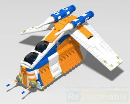 Brick Separator Gunship