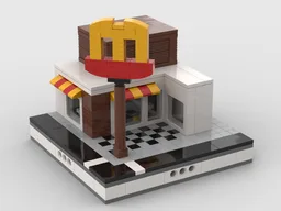 McDonalds branch for a Mini Modular City