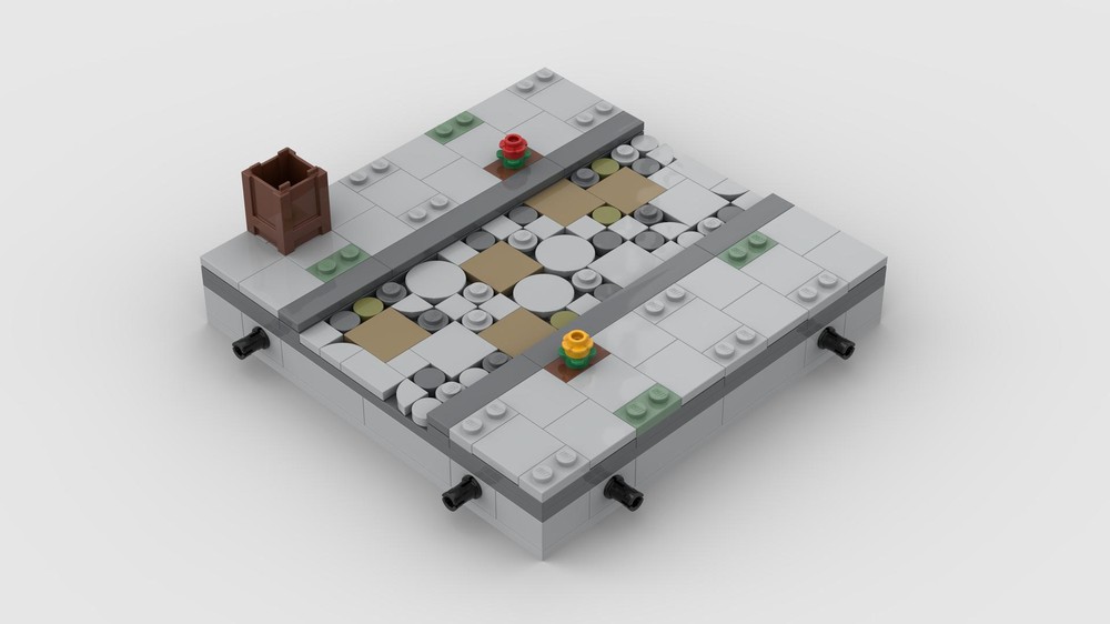 Lego Mini-Medieval-Modulars 02 - "Simple Street"