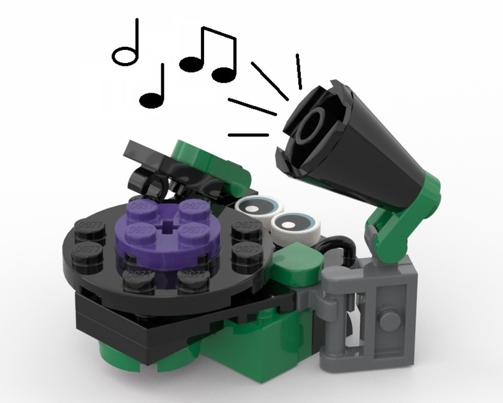 Lego Witch Gramophone