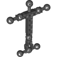 Large Figure Skeletal, Torso with 9 Ball Joints, and 8 Holes, Large / Black