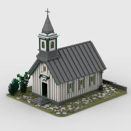 Icelandic church Þingvallakirkja