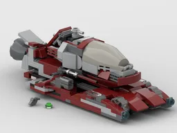 Ahsoka (75362) futuristic rocket tank