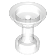 Lego Equipment Ice Cream Sundae Glass / Trans-Clear