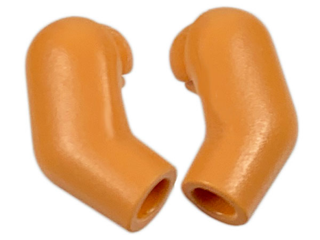Lego Arm, (Matching Left and Right) Pair / Nougat