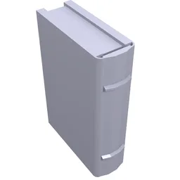 Book 2 x 3 [Plain] / Light Violet