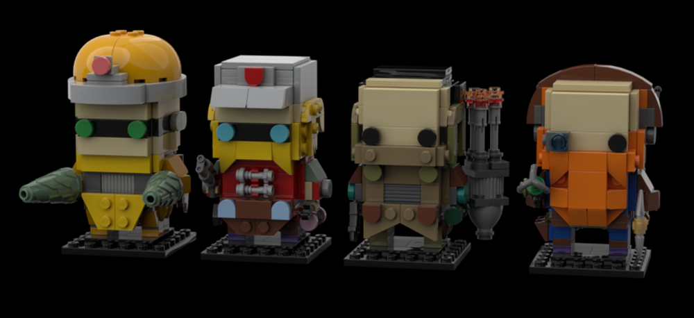 Lego Deep Rock Galactic Brickheadz