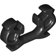 Lego Headwear Accessory Ninja Helmet Horn/Antlers, Elaborate / Black