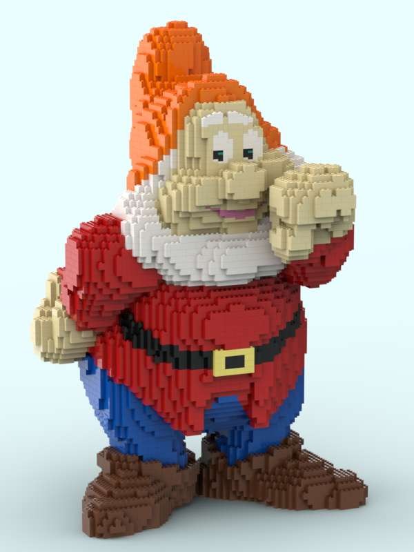 Lego Happy - One of the Seven Dwarf's