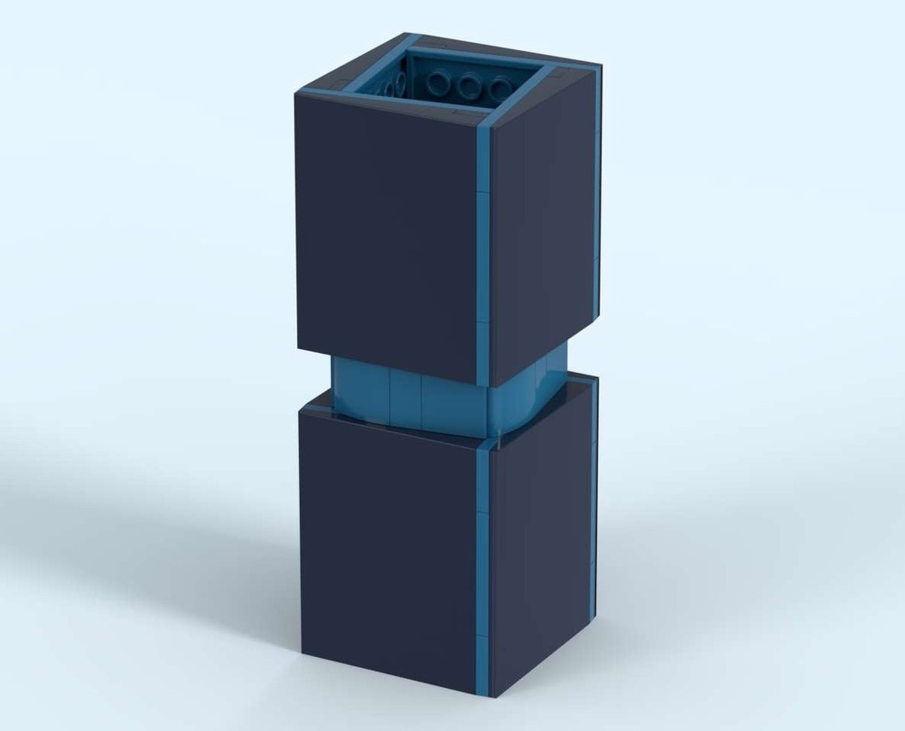 Lego Brick Vase Quadratum Azurum