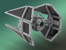TIE / IN Interceptor (minifig scale)