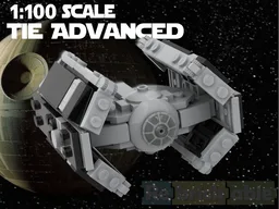 1:100 Vaders Tie-Advanced (Squadron Scale)
