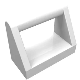 Tile Special 1 x 2 with Handle / White