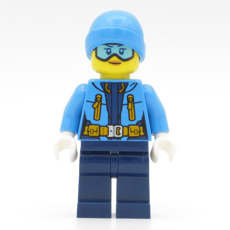 Lego Arctic Explorer, Beanie Hat, Printed Goggles