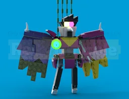 LEGO Deltarune – Spamton NEO MOC Instructions