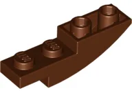 Brick Curved Inverted 4 x 1