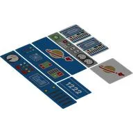 Sticker Sheet for Set 40786-1 / [No Color/Any Color]