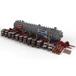 Mammoth-Stud Transport Reactor Bundle