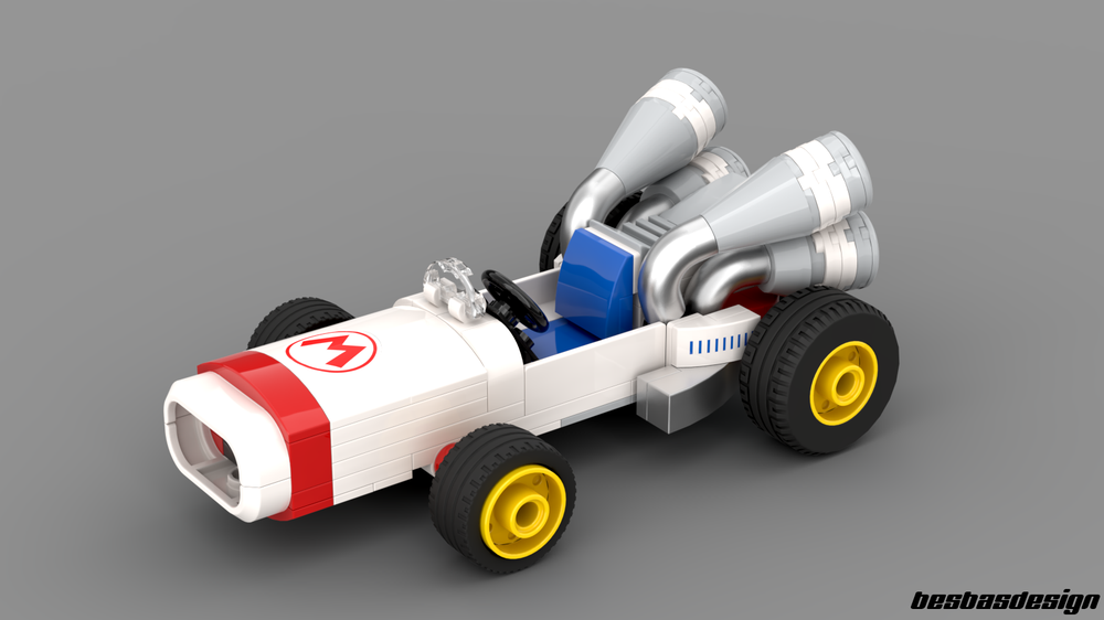 Lego B Dasher from Mario Kart
