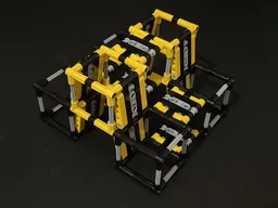 Multi-shape folding up structure