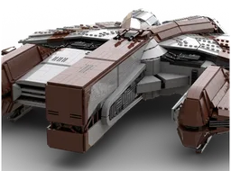 Ebon Hawk Dynamic-class freighter KOTOR (Minifig Scale)