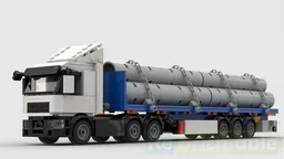 Flat bed trailer