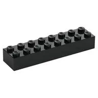 Brick 2 x 8 / Black