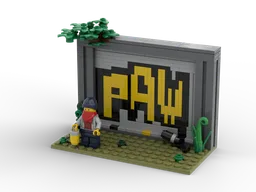 Graffiti Artist PAW