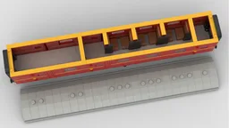HP Express Baggage Car - MOC