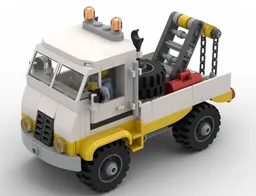 Old 4WD Service Truck