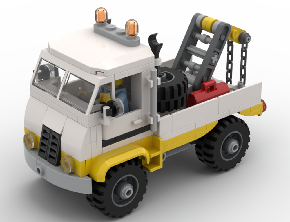 Lego Old 4WD Service Truck